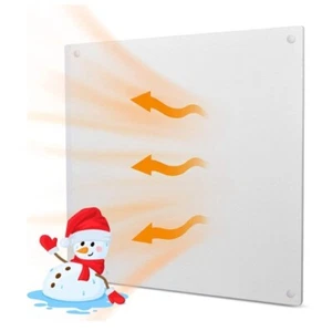 TRUSTECH Wall Mount Heater, Heater with No Fan, 400W Convection Heater, Indoor - Picture 1 of 10