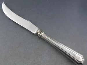 Cuchillo de fruta raro Sterling DURGIN 6 7/8" FAIRFAX 1910 con hoja dentada - Imagen 1 de 5