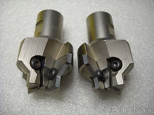 Menge (2) gebrauchte BUP Utensili Hartmetall Klinge Fase CNC Fräser, RH und LH - Bild 1 von 7