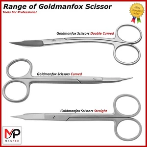 Tijeras médicas Goldman Fox para recortar tejidos. Instrumentos quirúrgicos dent - Bild 1 von 6