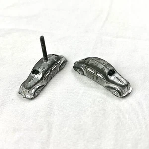 Cabby Board Game Selchow Righter 1938 REPLACEMENT PARTS Pieces 2 METAL TAXI CARS - Picture 1 of 5