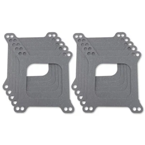 10pcs Holley Edelbrock Carb Base Flange Gasket Open Carburetor 4Barrel 4150 4160 - Picture 1 of 3