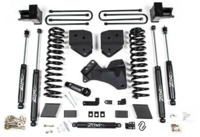 Zone Offroad 4" Lift Kit Nitros for 17-19 F250 F350 Ford Superduty w/o overloads - Imagem 1 de 4
