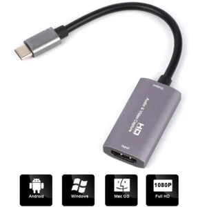 HDMI auf USB C Capture Card 1080P 60Hz - Game Recording & Live Streaming Adapter - Bild 1 von 10