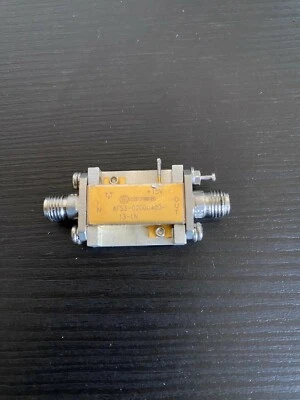 Miteq LOW NOISE MICROWAVE AMP AFS3-020000400 2 to 4GHz 30dB 0.5dB NF 15V/200mA  - Image 1 of 2