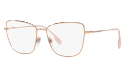 Nuevas gafas BURBERRY B 1367 1337 53-16 140 marcos de oro rosa puntas de templo rosa Foto 1 de 4
