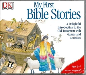 My First Bible Stories Pc New XP The Old Testament Introduction Play and Learn - Picture 1 of 2