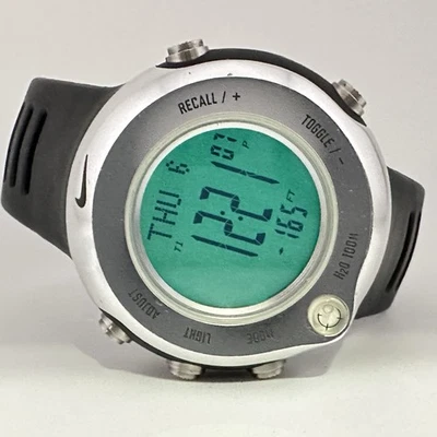 Nike WA0018 WG88-0010 Oregon Black Band Chronograph Quartz Digital Men’s watch - Image 1 of 4