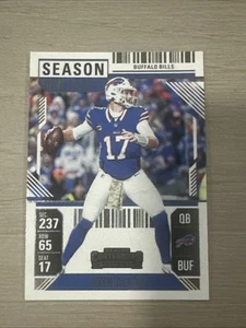 Boleto de temporada Josh Allen 2024 Panini Contenders #11 Buffalo Bills - Imagen 1 de 2