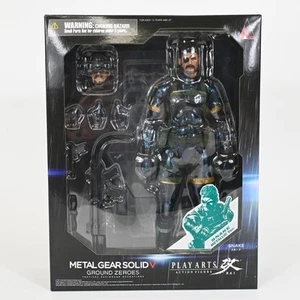 Metal Gear Solid Play Arts Kai Snake Metallic Ver Action Figure Square Enix - Foto 1 di 12
