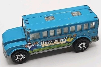 Matchbox MB614 2004 Autobús Escolar Bob Esponja Universidad Liga de Béisbol Envío Rápido Foto 1 de 4