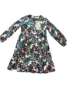 Little Miss Marmalade NWT Girls Size 8 All Cotton Long Sleeve Dress Unicorn Prin - Picture 1 of 11