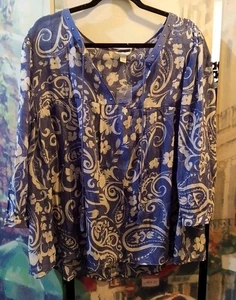 Cato Damen Bluse Größe 18/20 W Blumenmuster Brandneu - Bild 1 von 7