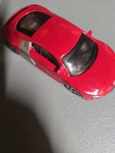 Audi R8 Bburago Car Red Made in China 1:43 - Picture 1 of 2
