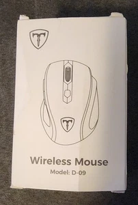 Wireless Mouse with USB Dongle Model D-09 Free Shipping  - Picture 1 of 6