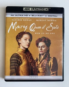 Mary Queen of Scots (Ultra HD + Blu-Ray, 2018) Saoirse Ronan & Margot Robbie - Picture 1 of 3