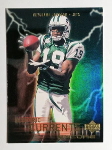 1999 Upper Deck Encore Electric Currents #EC8 Keyshawn Johnson - Picture 1 of 2
