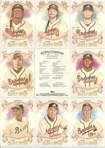 2021 Topps A&G Atlanta Braves Complete Team Set w/ HH MR Inserts (19) - Bild 1 von 2