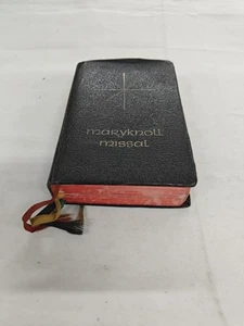 The Maryknoll Missal Vintage 1966 Roman Catholic Daily Missal Black Softcover - Bild 1 von 3