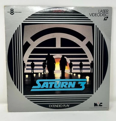 Saturn 3 Laserdisc 9004-80 LD Laser Disc Stanley Donen Kirk DouglasFarrah Fawcet - Image 1 of 3