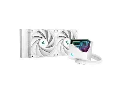 DeepCool Infinity Series LT520 WH White 240mm Liquid CPU Cooler - Image 1 of 4