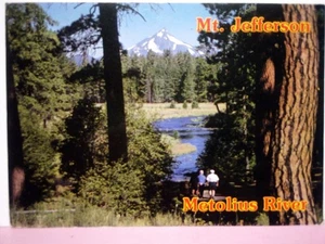 Mt Jefferson Metolius River Oregon  - Bild 1 von 2