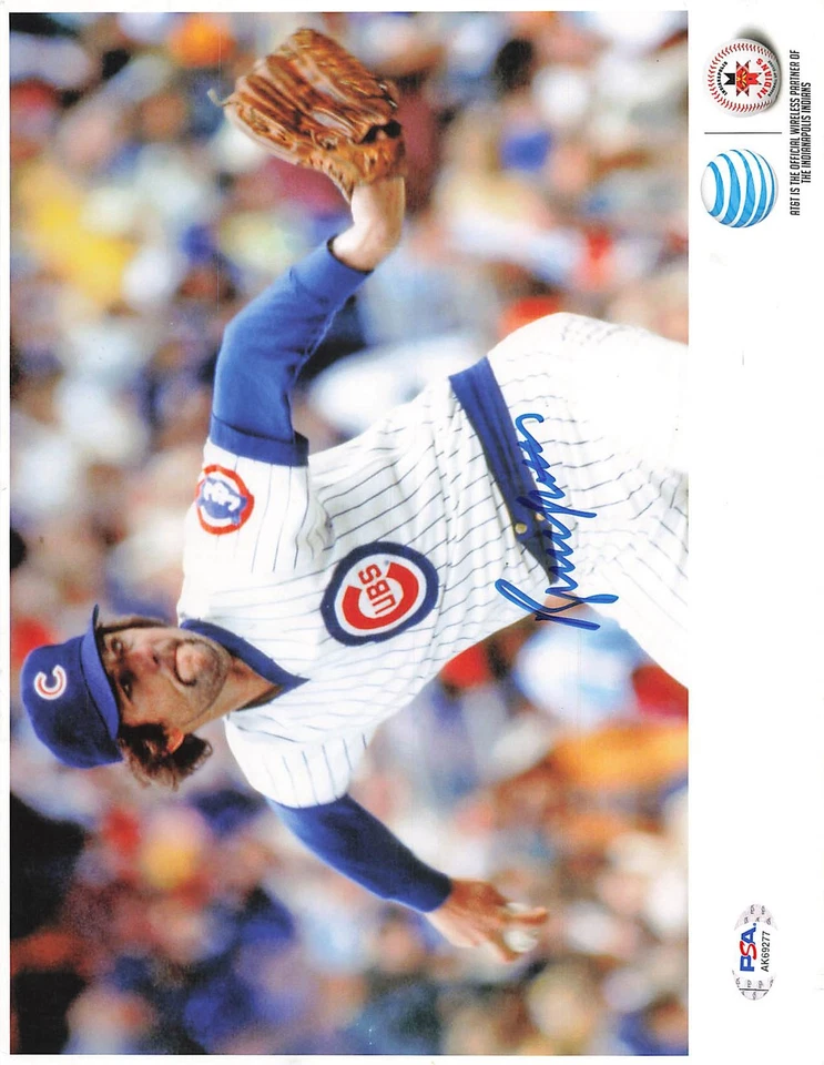 Bruce Sutter Cubs Signed 8 1/2x 11 Photo Autograph Auto PSA/DNA AK69277 - Image 1 of 1