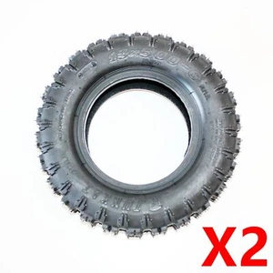 2 X 13 x 5.00 - 6 inch Tyres Tires Quad Dirt Bike ATV Gokart Scooter mini Buggy - Picture 1 of 4