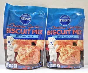 Two New Pillsbury Cheddar Garlic Biscuit Mixes Just Add Milk! - Picture 1 of 2