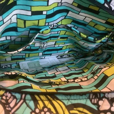 NWT~ Vera Bradley Island Blooms Sweet Pleat Tote Bag Purse - Image 1 of 4