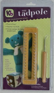 The Tadpole Loom Fine Gauge Knitting, Includes Hook and Projects - Picture 1 of 2