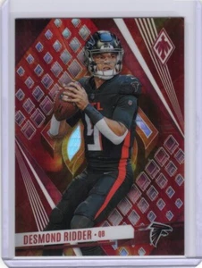 2023 Panini Phoenix Fire Burst #1 Desmond Ridder Falcons 088/340 - Picture 1 of 2