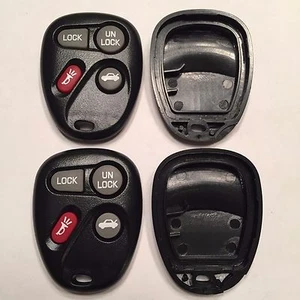 2 New Replacement 4 Button Remote Shell Cases + Pads For KOBLEAR1XT/KOBUT1BT - Picture 1 of 5