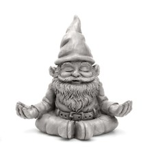 Meditating Gnome GO 17769 Miniature Fairy Garden Zen Figurine