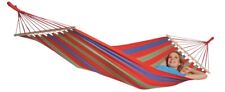 "WETTERFESTE" STAB- HÄNGEMATTE - ARUBA - bis 180 kg belastbar rot blau oder gelb