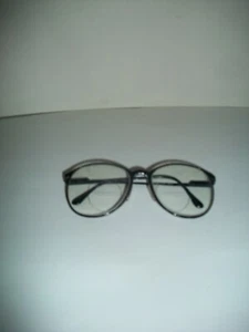 Vintage Liberty black large lens eyeglasses made in Japan - Picture 1 of 12