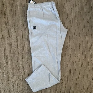 Pantalones de chándal Under Armor Rival para hombre talla 4XLT altos gris polar NUEVO - Imagen 1 de 8