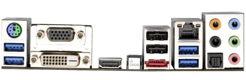 Asrock Z77 Extreme4 - Blende - Slotblech - IO Shield - Bild 1 von 1