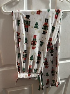 Nutcracker Christmas Pajama Lounge Pants Unisex Medium Stretch NWT - Picture 1 of 3