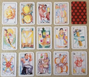 New!,RARE DECK SPANISH PLAYING CARDS COMPAÑEROS  EVA & PERON POLITICAL ARGENTINA