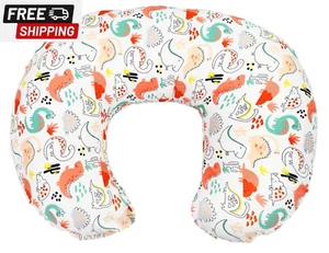 Nursing Pillow Cover Cotton for Breastfeeding - Soft Feeding Pillowcase Slipcove - Picture 1 of 6