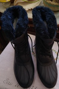 ebay fur boots