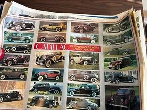 10 vintage Cadillac, Packard Ford Chev Ect posters 38x25 - Picture 1 of 10
