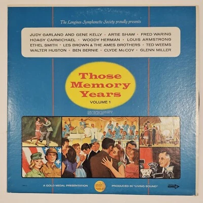 Those  Memory Years Vol. 1 & 2 Eddie Cantor Vinyl LPs Big Band Jazz - VG+ - Image 1 of 4