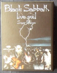 BLACK SABBATH Live Evil Super Deluxe 4CD Box Set (2023) DIO Poster Book 40.Anniv - Picture 1 of 10