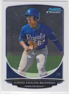 2013 Bowman Chrome Prospects Baseball #BCP107 Alfredo Escalera-Maldonado 