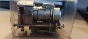 Zinn Lokomotive ca. 7cm x 4,5cm x 3cm Vollzinn Busch in OVP - Bild 1 von 7
