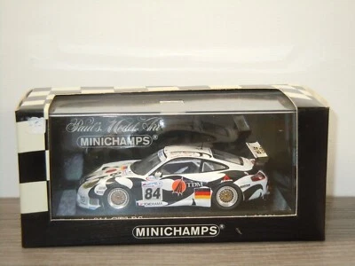 PORSCHE 911 GT3 RS #84 24H MANS 2004 BURGESS COLIN 1/43 MINICHAMPS 400046984 - Immagine 1 di 4
