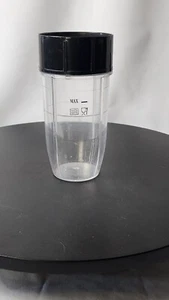 Ninja Blender Blade 16 oz Cup Nutri 6 Fin Replacement Part Smoothie Cup w Lid - Picture 1 of 3