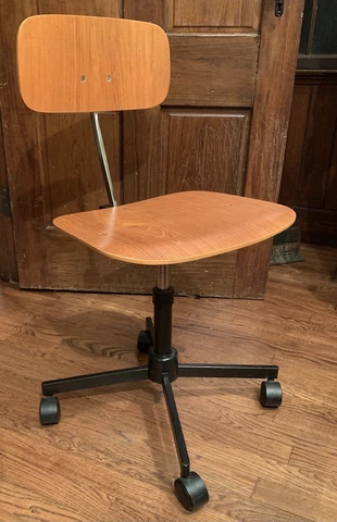 Mid Century Modern Rabami Denmark Teak Kevi Chair By Jorgen Rasmussen Cover